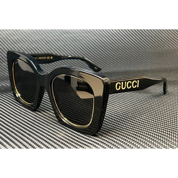 Gucci Black Women\'s 51mm Sunglasses main image 4